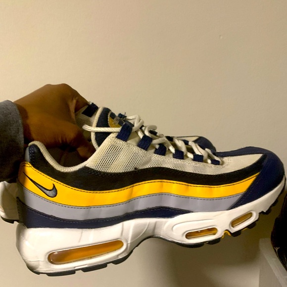 Nike Air max 95 University Michigan Shoes